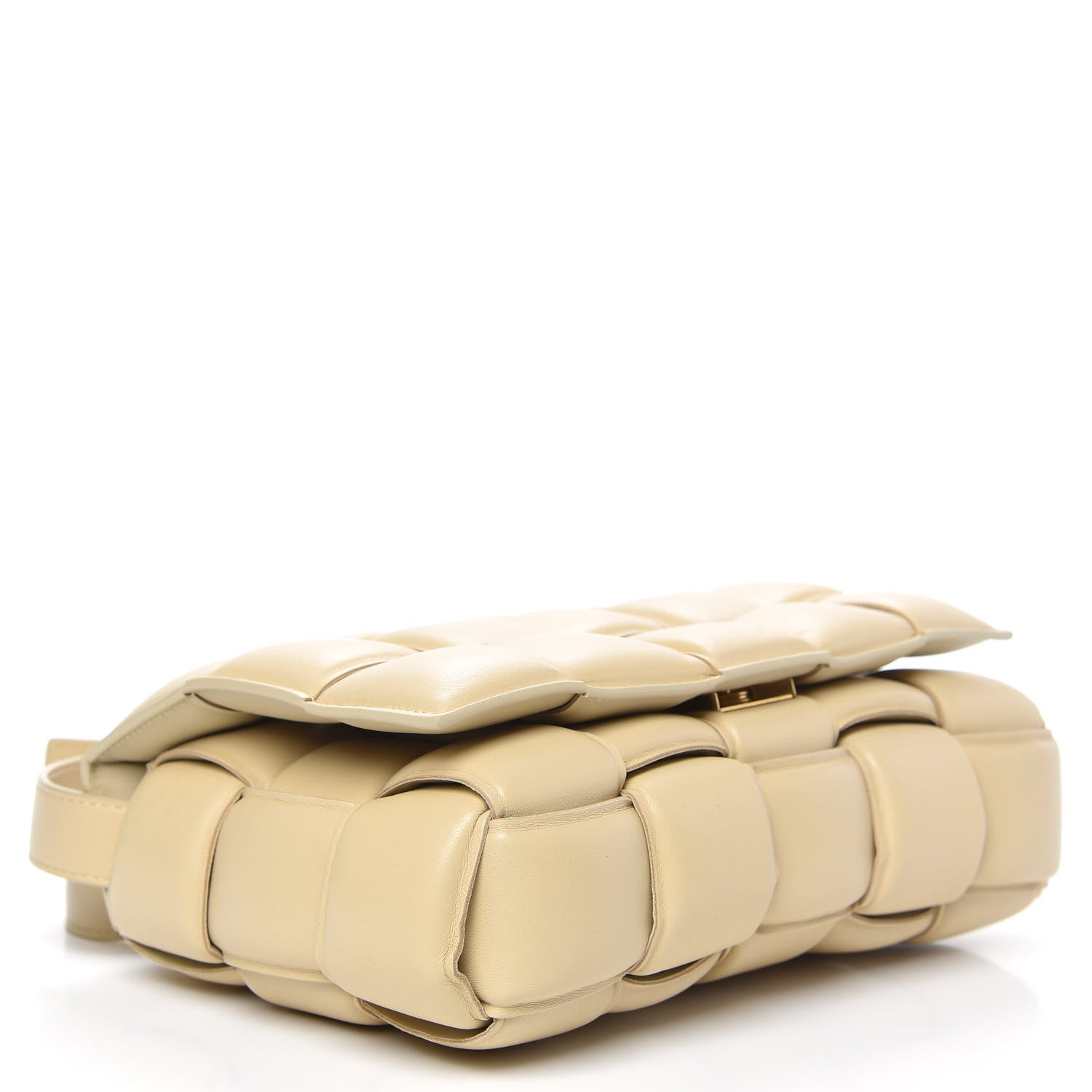 Bottega Veneta Nappa Maxi Intreccio Padded Cassette Crossbody Bag Porridge 4 of 10