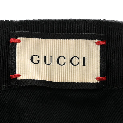 Gucci Monogram Web Baseball Hat XL Black 8 of 11