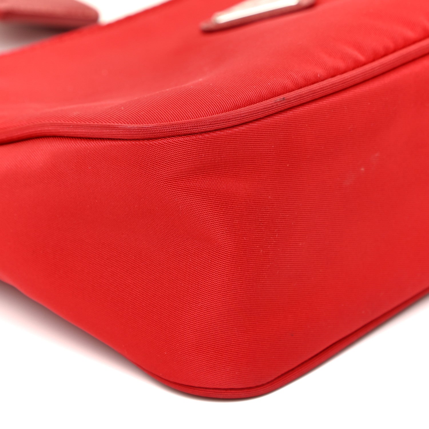 Prada Tessuto Nylon Mini Re-Edition 2000 Bag Rosso 8 of 9