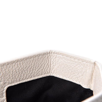 Balenciaga Calfskin Logo Small Shopping Tote White 8 of 12