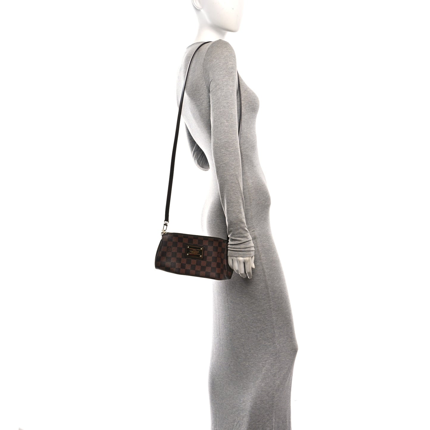 Damier Ebene Eva Clutch