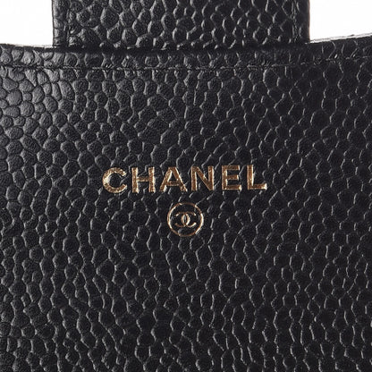 Chanel Caviar Quilted Flap Card Holder Black 6 of 8
