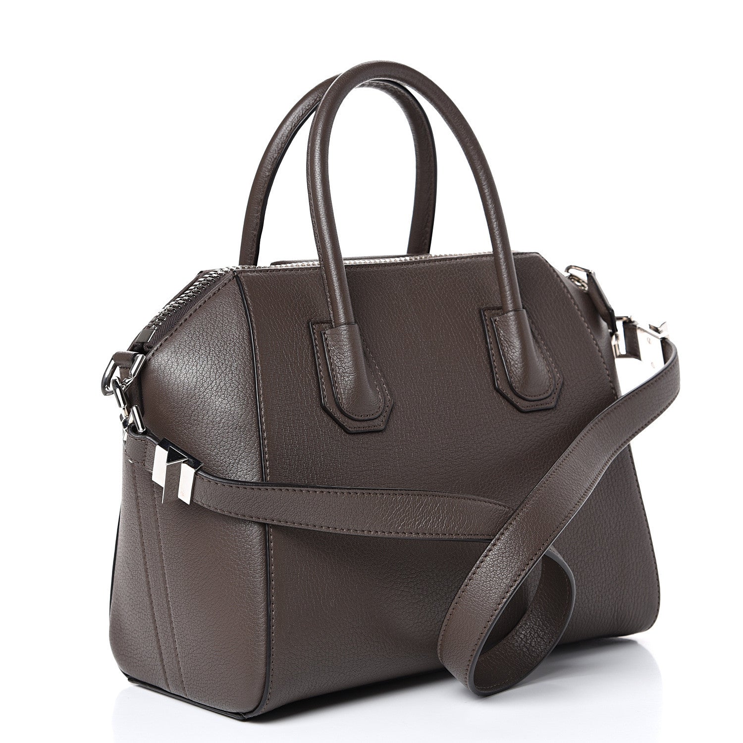 Givenchy Sugar Goatskin Small Antigona Heather Grey 2 of 11