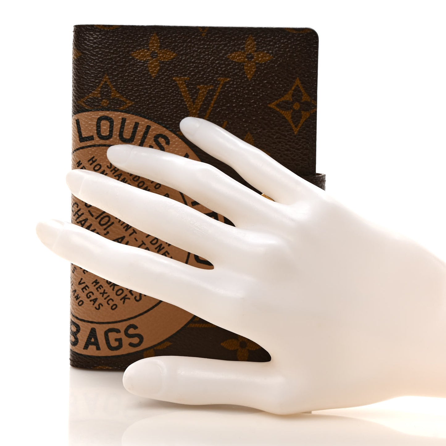 Monogram Complice Trunks and Bags Small Ring Agenda Cover Beige