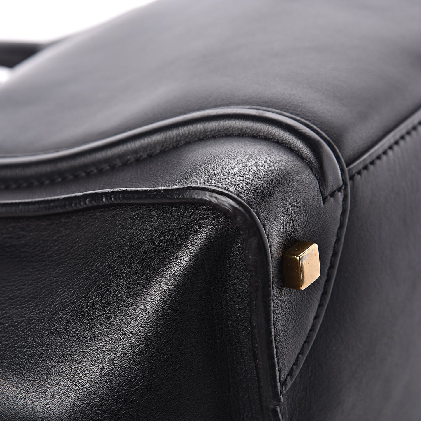 Smooth Calfskin Mini Luggage Black