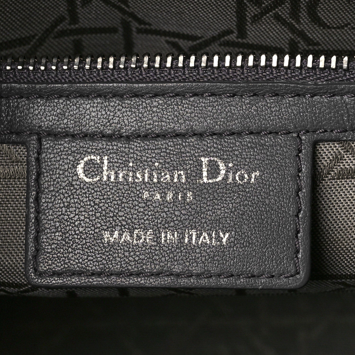 Christian Dior Lambskin Cannage Large Lady Dior Grey 5 of 11