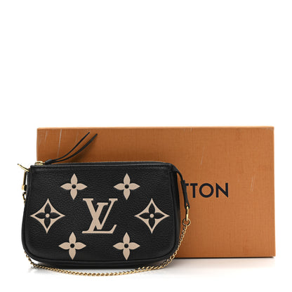 Louis Vuitton Empreinte Monogram Giant Mini Pochette Accessories Black 7 of 7