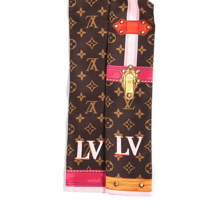 Louis Vuitton Silk Monogram Summer Trunks Bandeau Brown 2 of 3