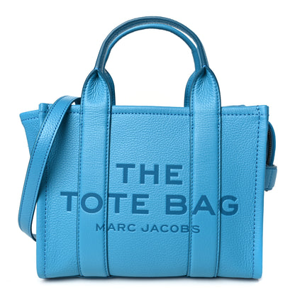 Marc Jacobs Grained Calfskin Small The Tote Bag Barrier Reef 1 of 10