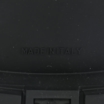 Chanel Calfskin Shearling CC Lace Up Boots 41 Black 7 of 10