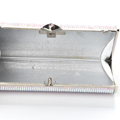 Judith Leiber Swarovski Crystal Minaudière Clutch Pink 5 of 12