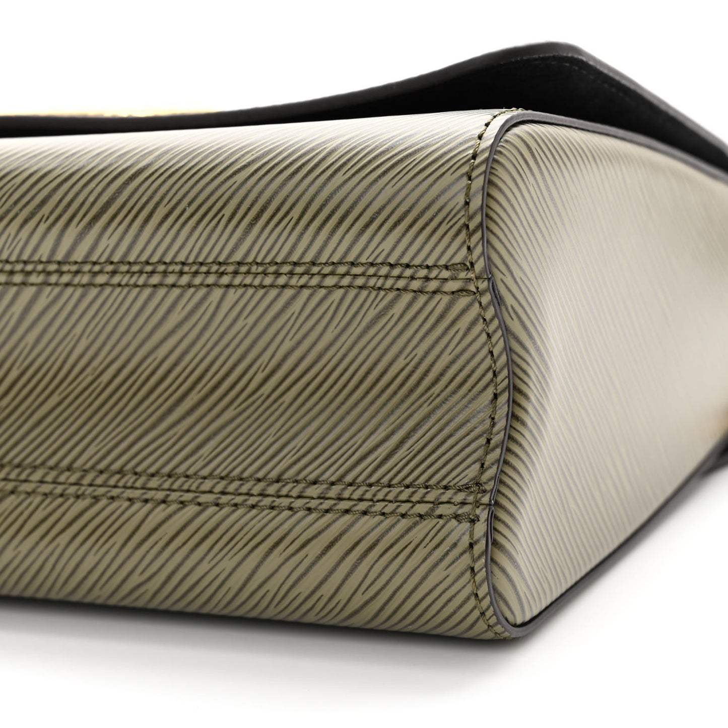 Epi Monogram Kabuki Twist Shoulder Bag MM Green