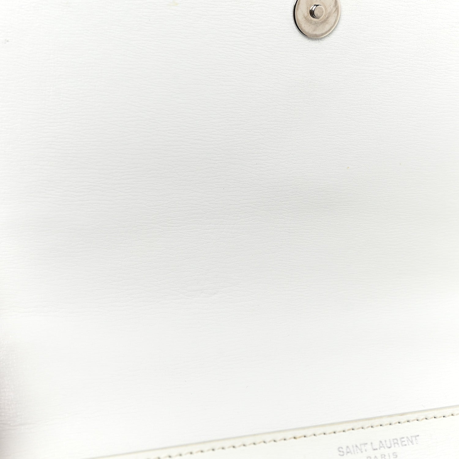 Saint Laurent Calfskin Medium Monogram Sunset White 15 of 29