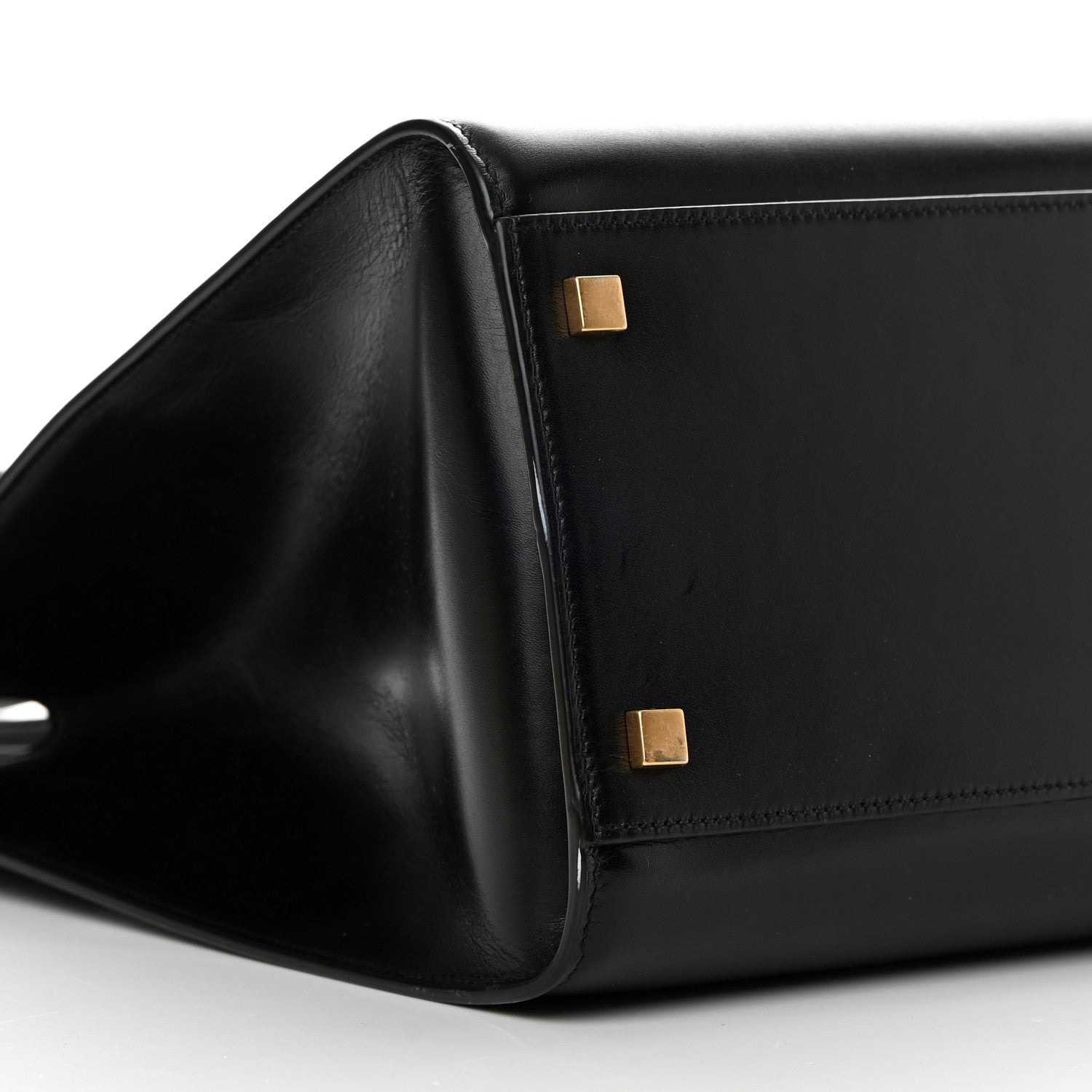 Saint Laurent Calfskin Medium Manhattan Shopper Tote Black 9 of 14