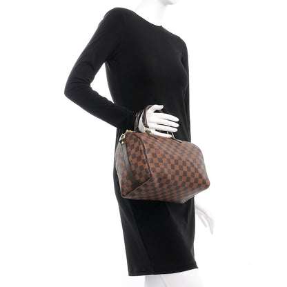 Louis Vuitton Damier Ebene Speedy Bandouliere 25 3 of 9