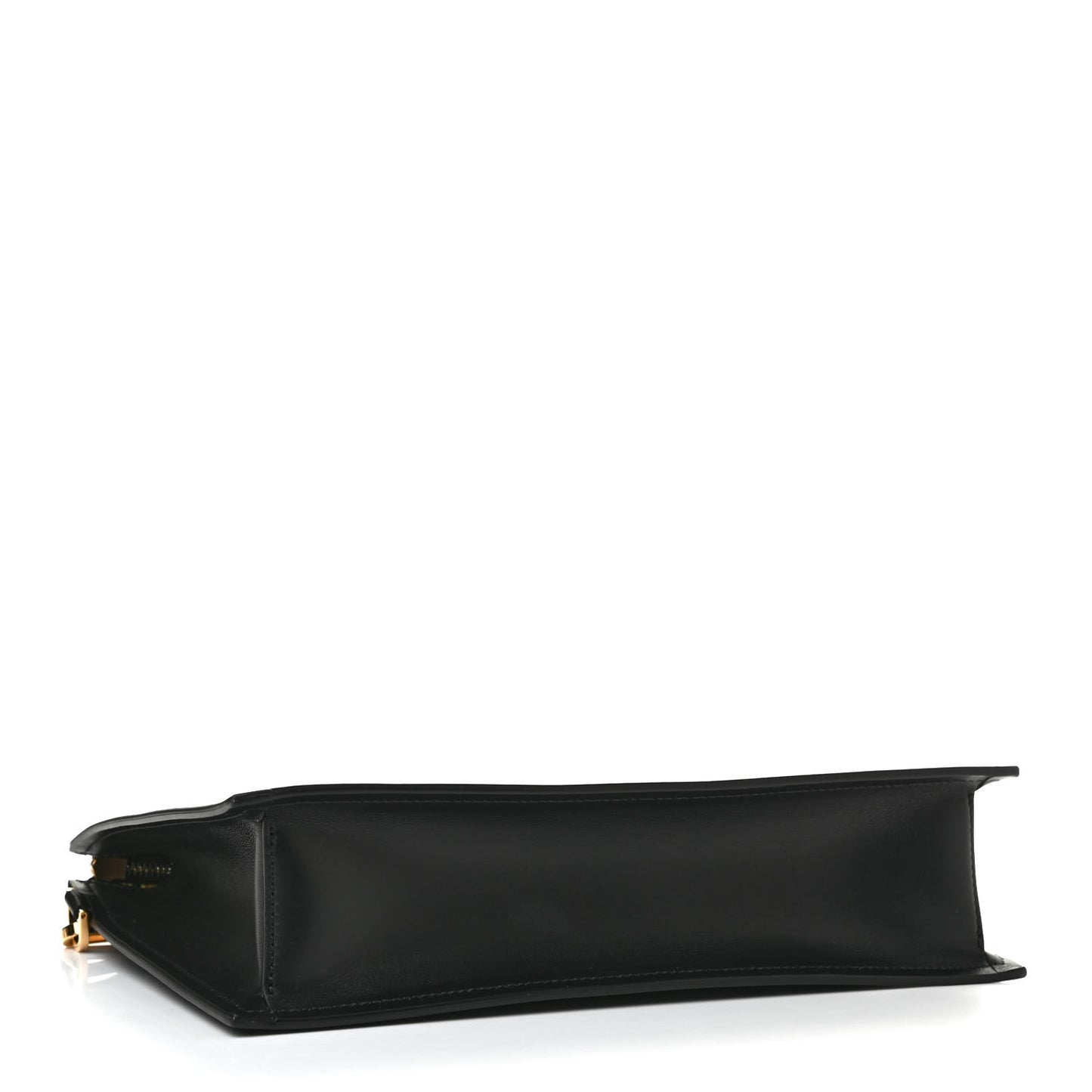 Calfskin La Medusa Large Pouch Black