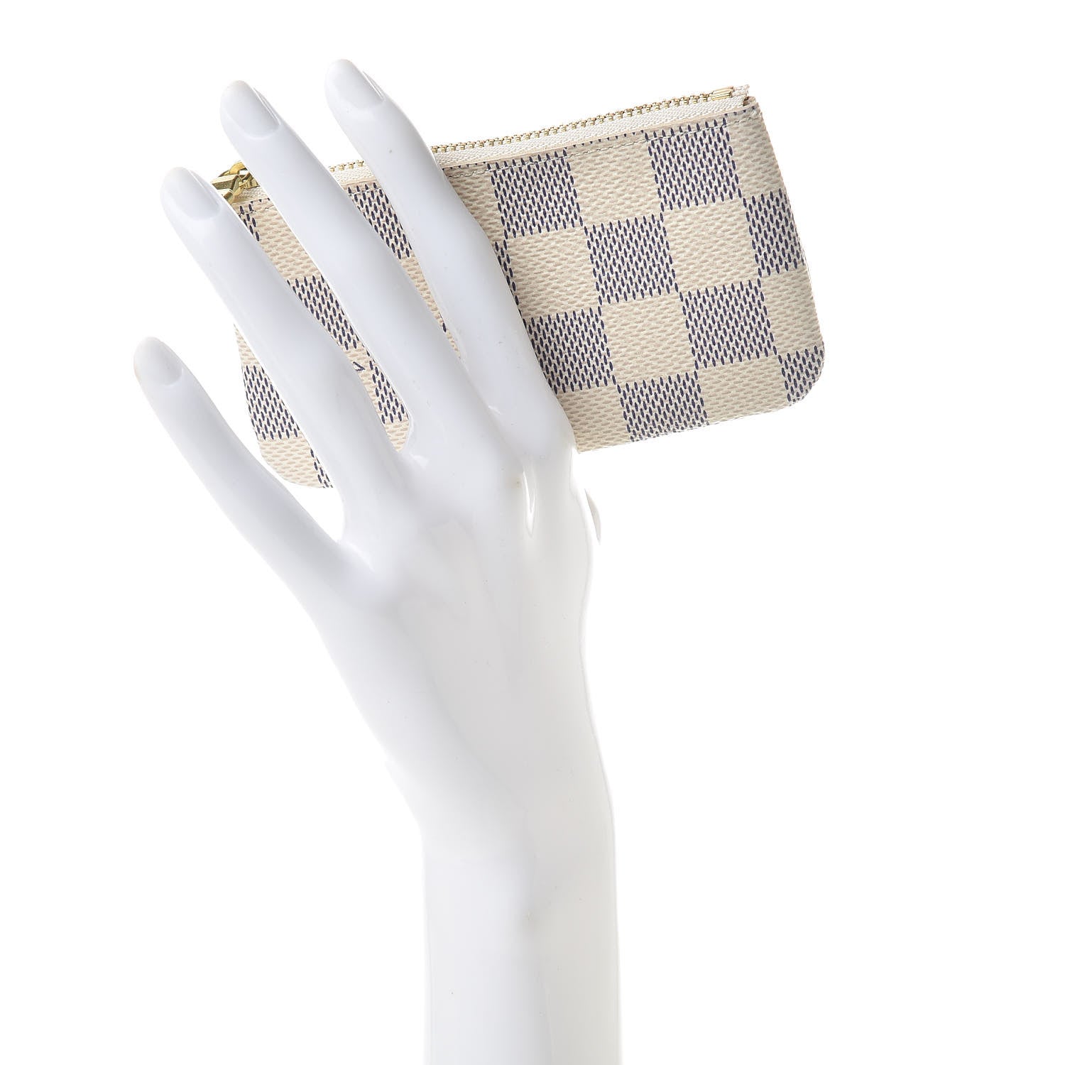 Louis Vuitton Damier Azur Key Pouch 2 of 9