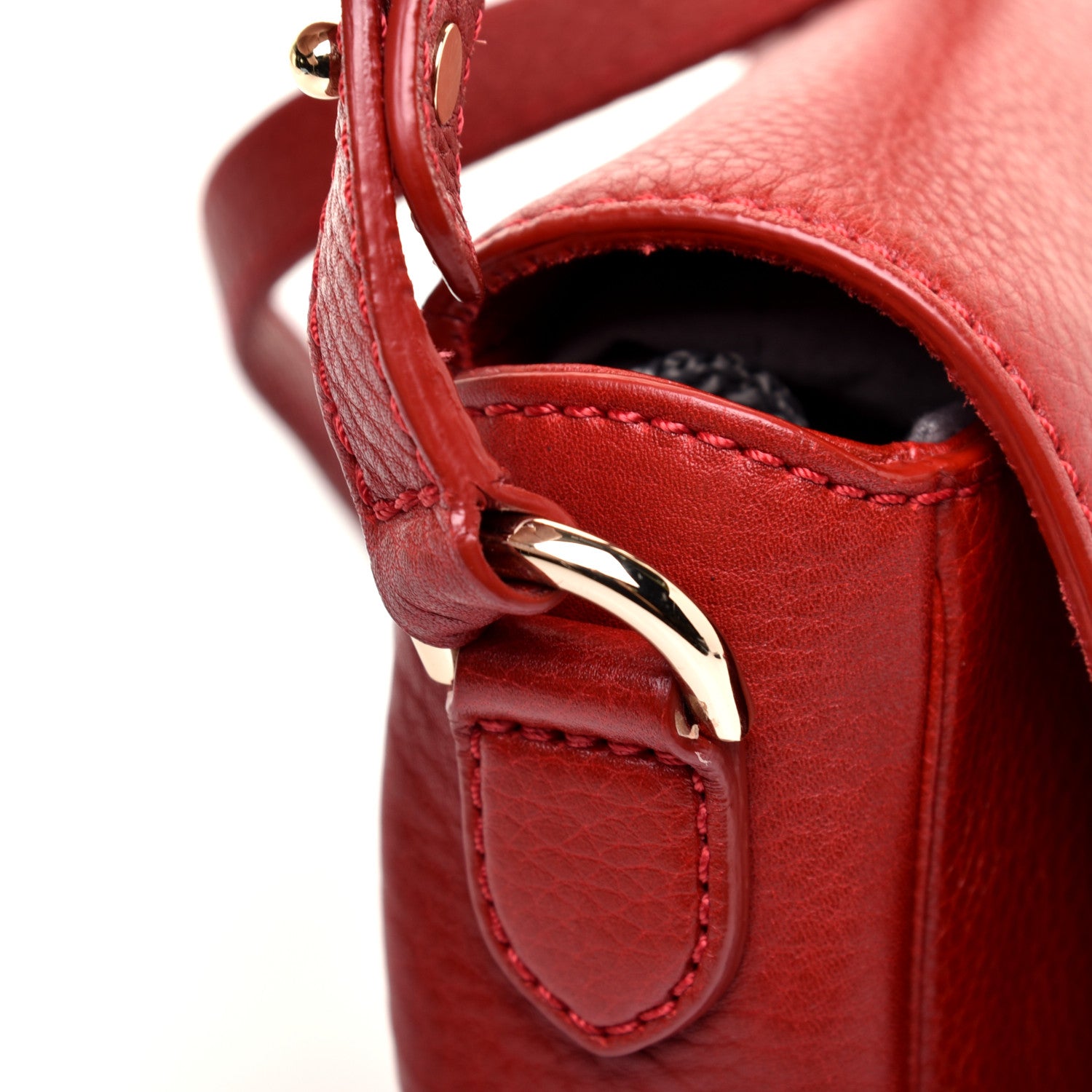 Mulberry Soft Small Grain Small Tessie Satchel Scarlet 13 of 13