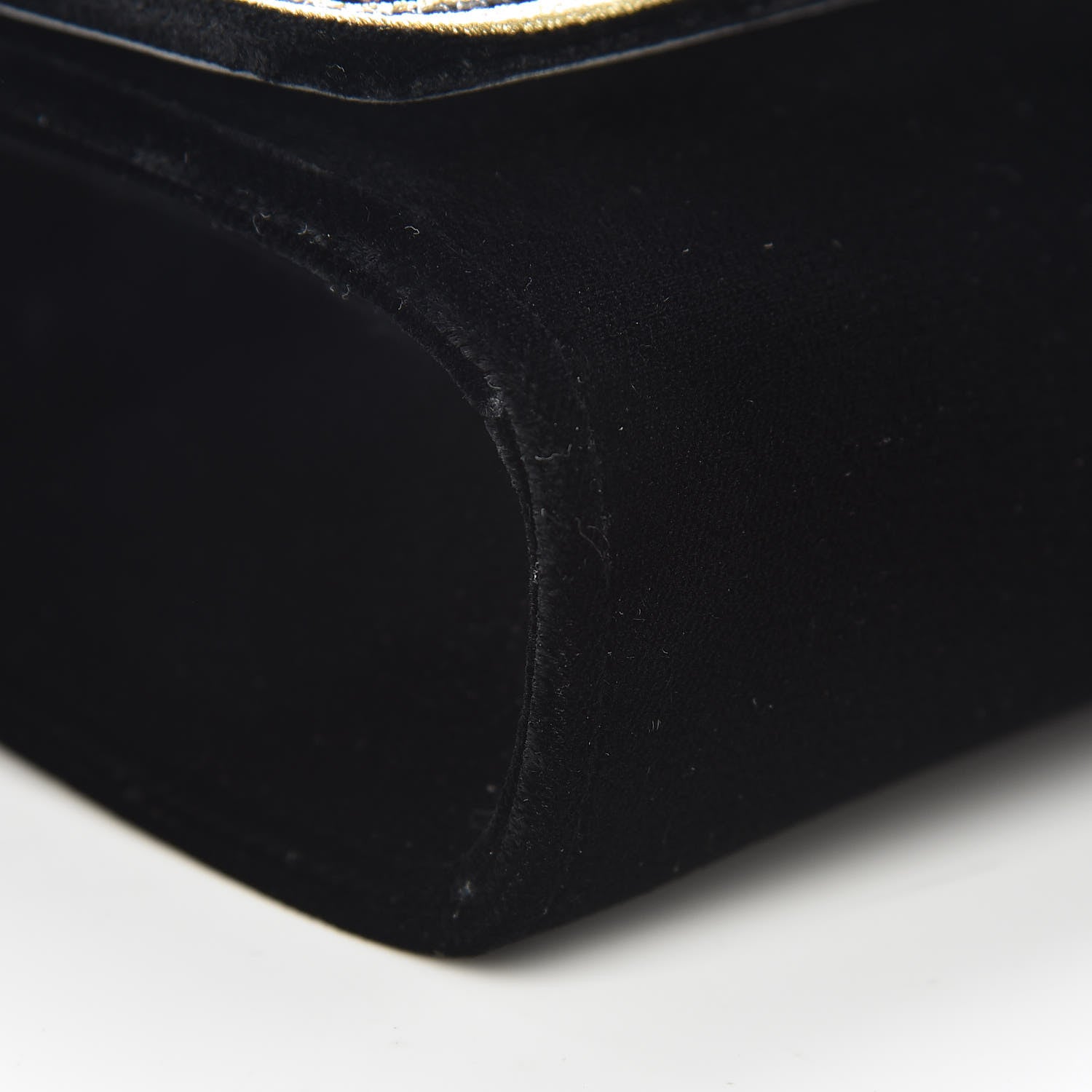 Saint Laurent Velvet Embroidered Small Monogram Kate Satchel Black 10 of 12