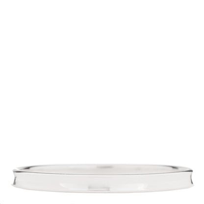 Tiffany Sterling Silver Narrow 1837 Bangle Bracelet 3 of 4