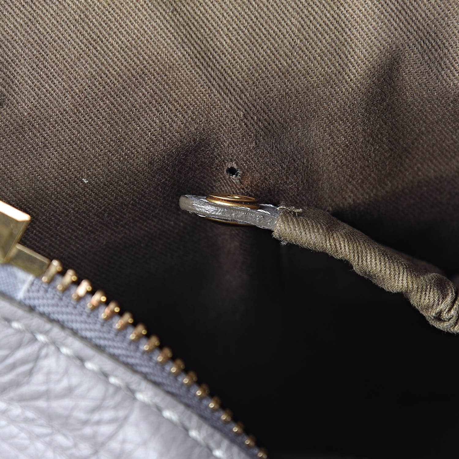 Chloe Calfskin Medium Marcie Satchel Cashmere Grey 9 of 13