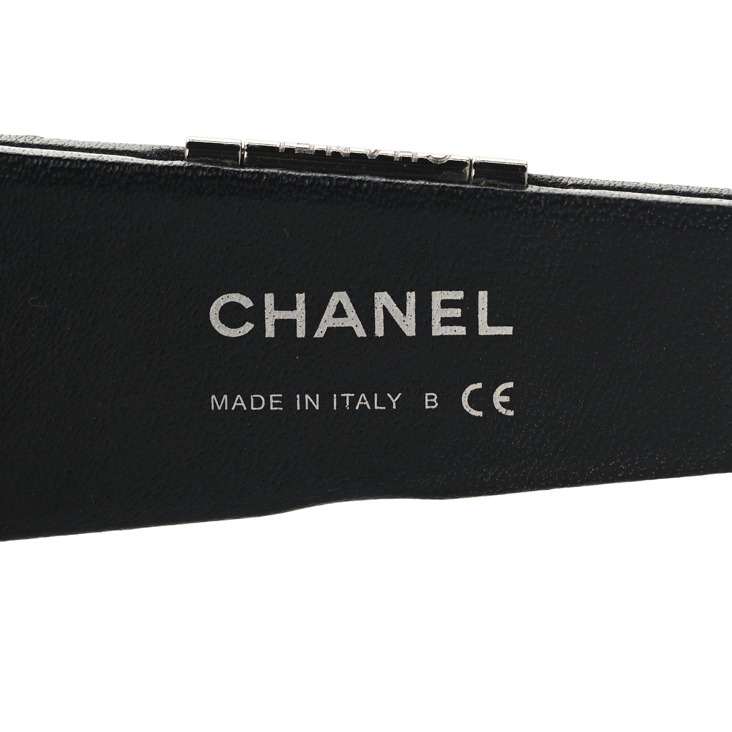Chanel Lambskin Quilted CC Mirror Sunglasses 5202-Q Black 5 of 8