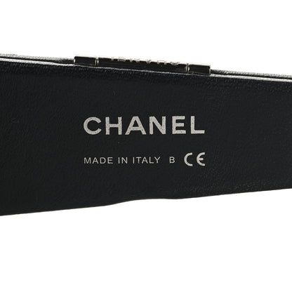 Chanel Lambskin Quilted CC Mirror Sunglasses 5202-Q Black 5 of 8
