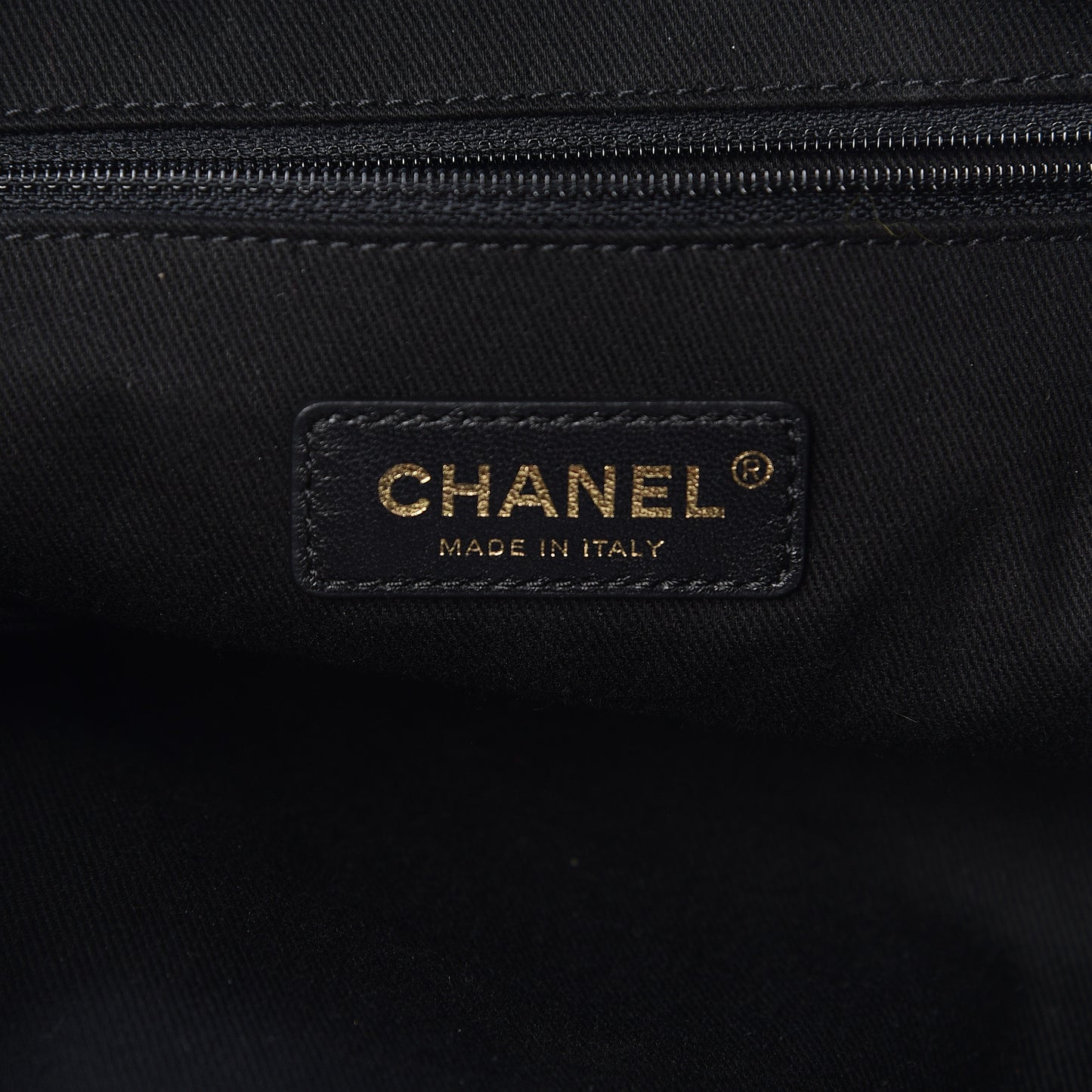 Sheepskin Caviar Quilted Daily Round Backpack Black