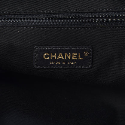 Chanel Sheepskin Caviar Quilted Daily Round Backpack Black 6 of 13