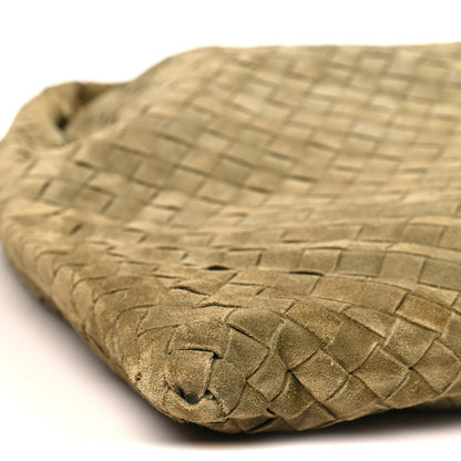 Bottega Veneta Suede Intrecciato Large Hop Mud 9 of 10
