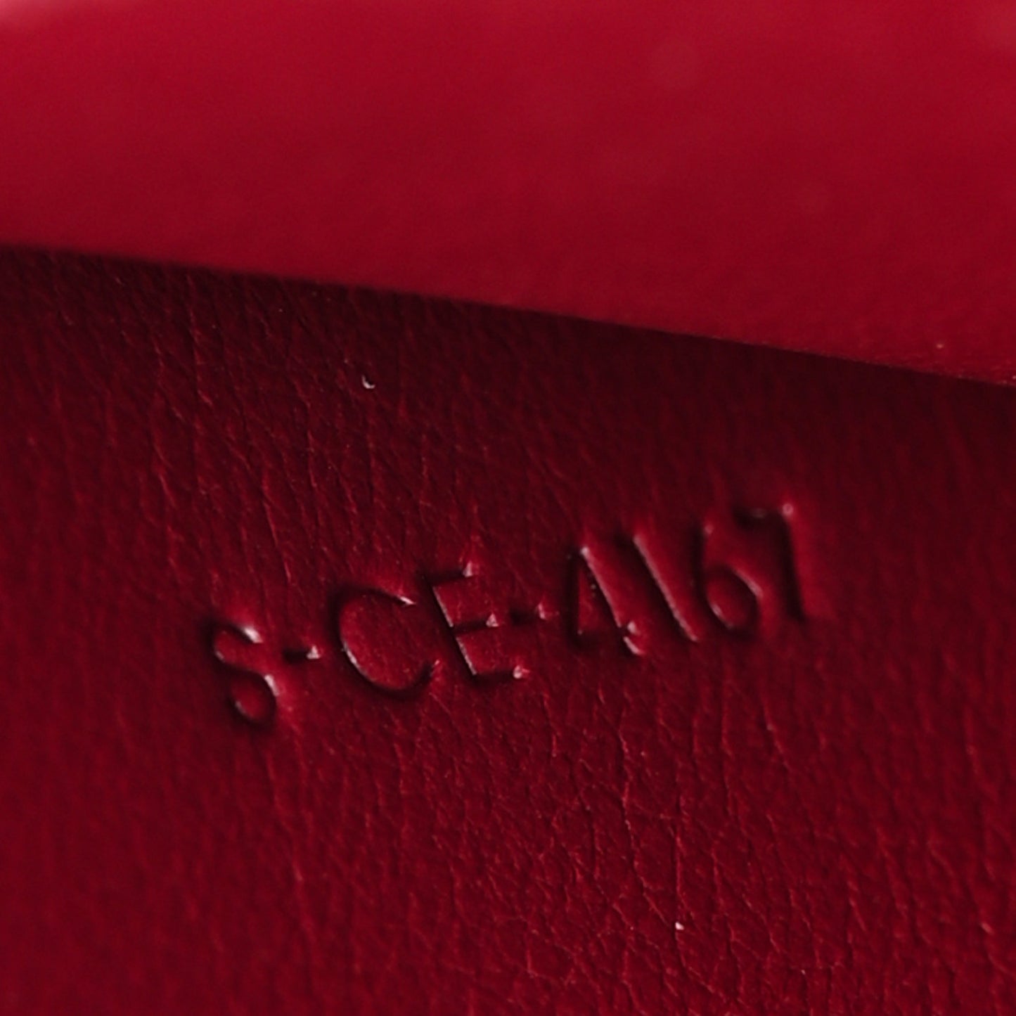 Shiny Smooth Calfskin Medium Frame Shoulder Bag Ruby Nude