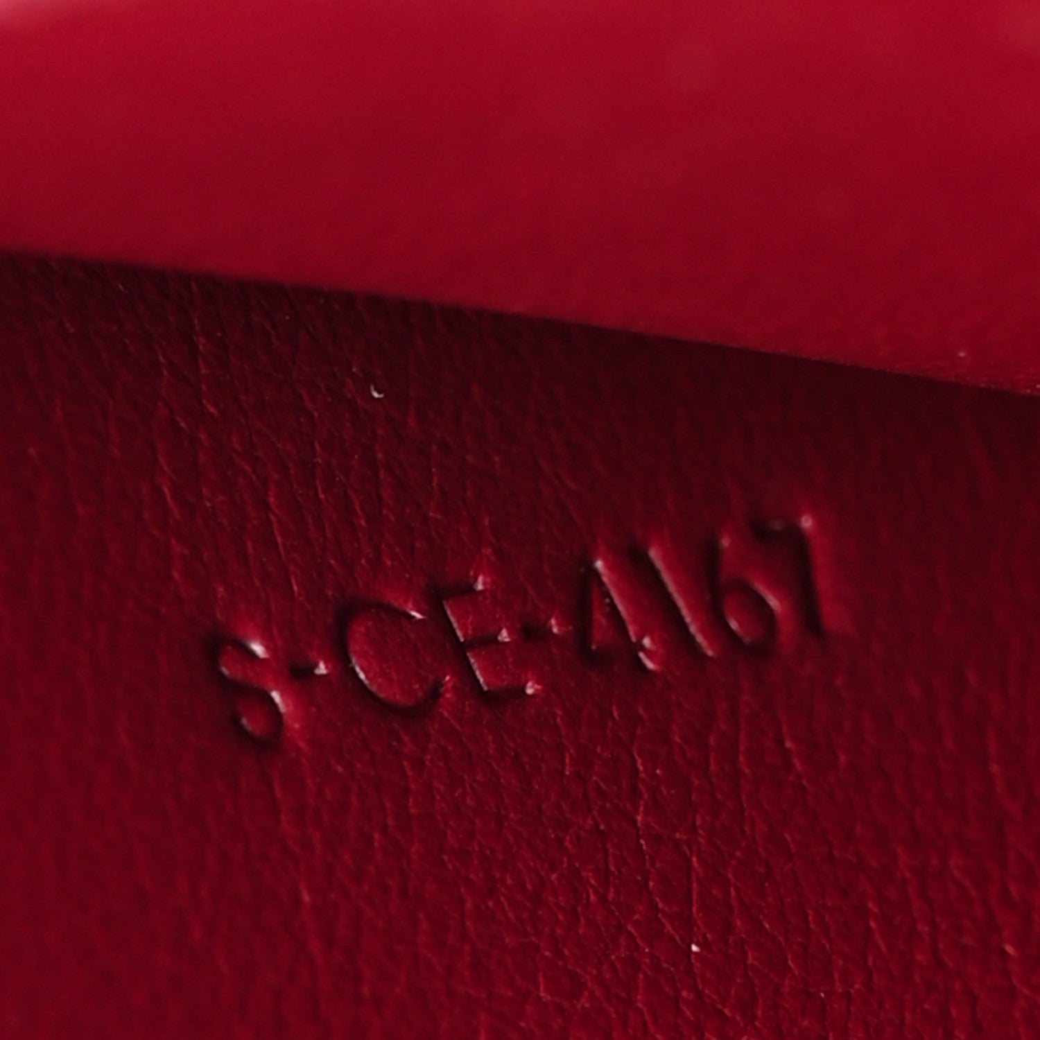 Celine Shiny Smooth Calfskin Medium Frame Shoulder Bag Ruby Nude 7 of 13