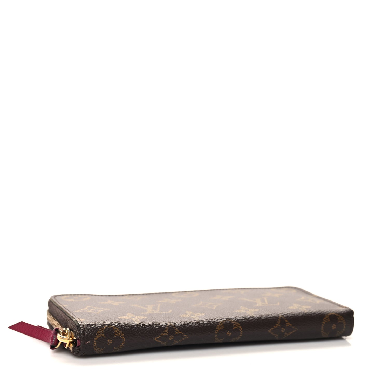Monogram Clemence Wallet Fuchsia