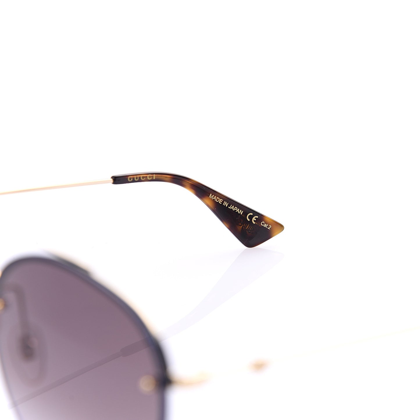 Glitter Aviator Sunglasses GG0351S Blue