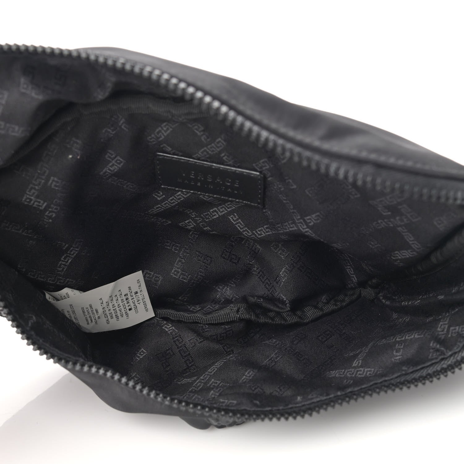 Versace Nylon Palazzo Medusa Belt Bag Black 5 of 12