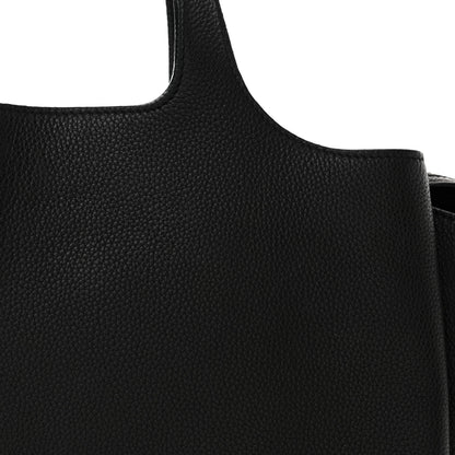 Celine Baby Grained Calfskin Medium Tri-Fold Bag Black 12 of 12