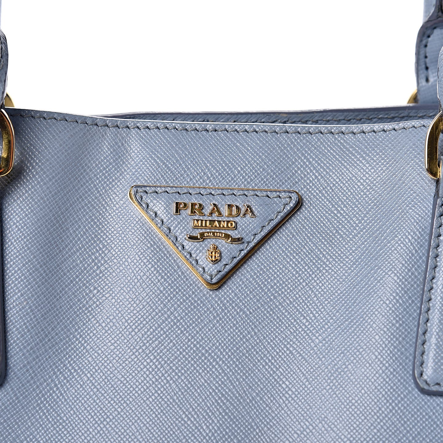 Saffiano Cuir Medium Double Bag Astrale