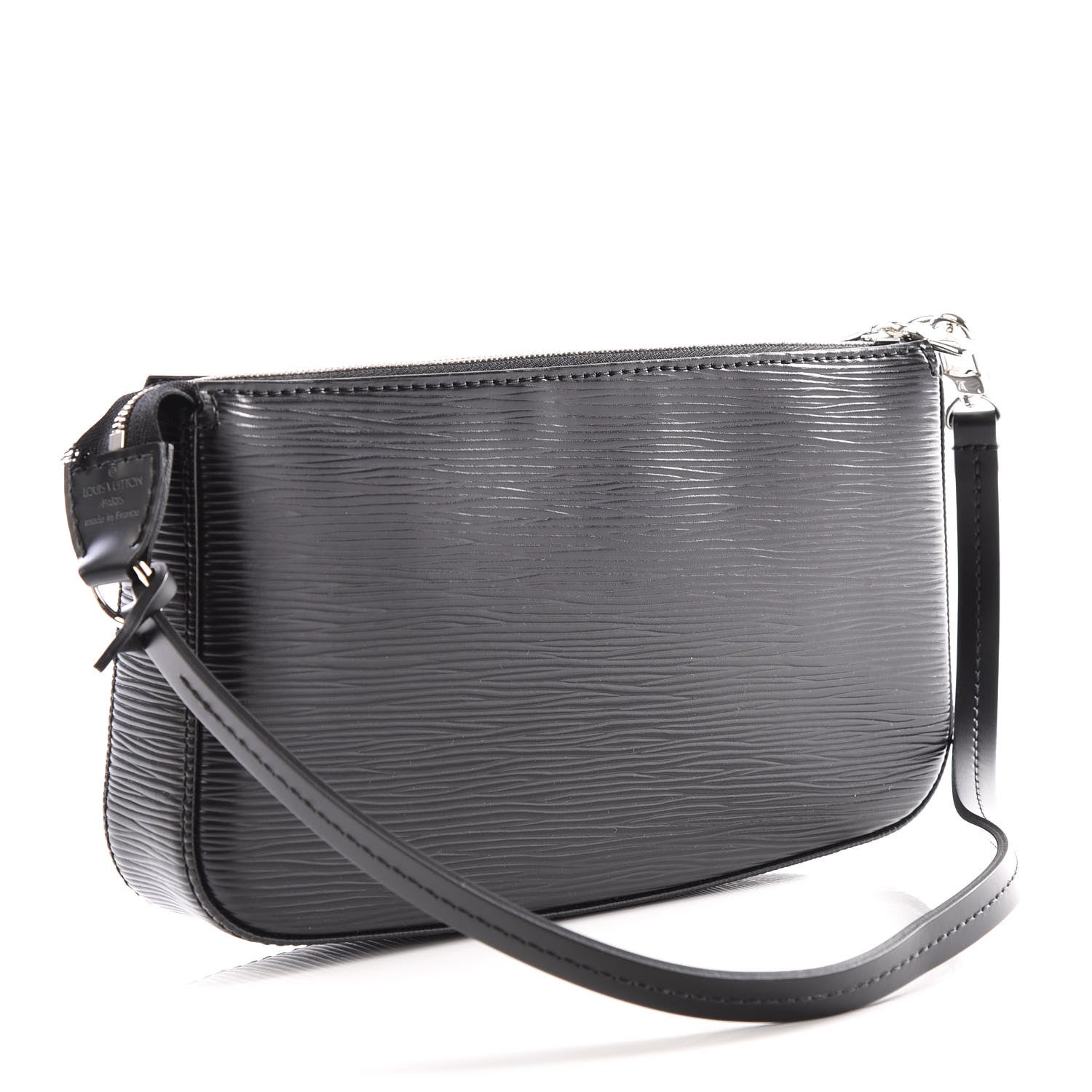 Louis Vuitton Epi Pochette Accessories NM Black 2 of 12