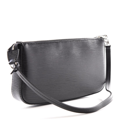 Louis Vuitton Epi Pochette Accessories NM Black 2 of 12