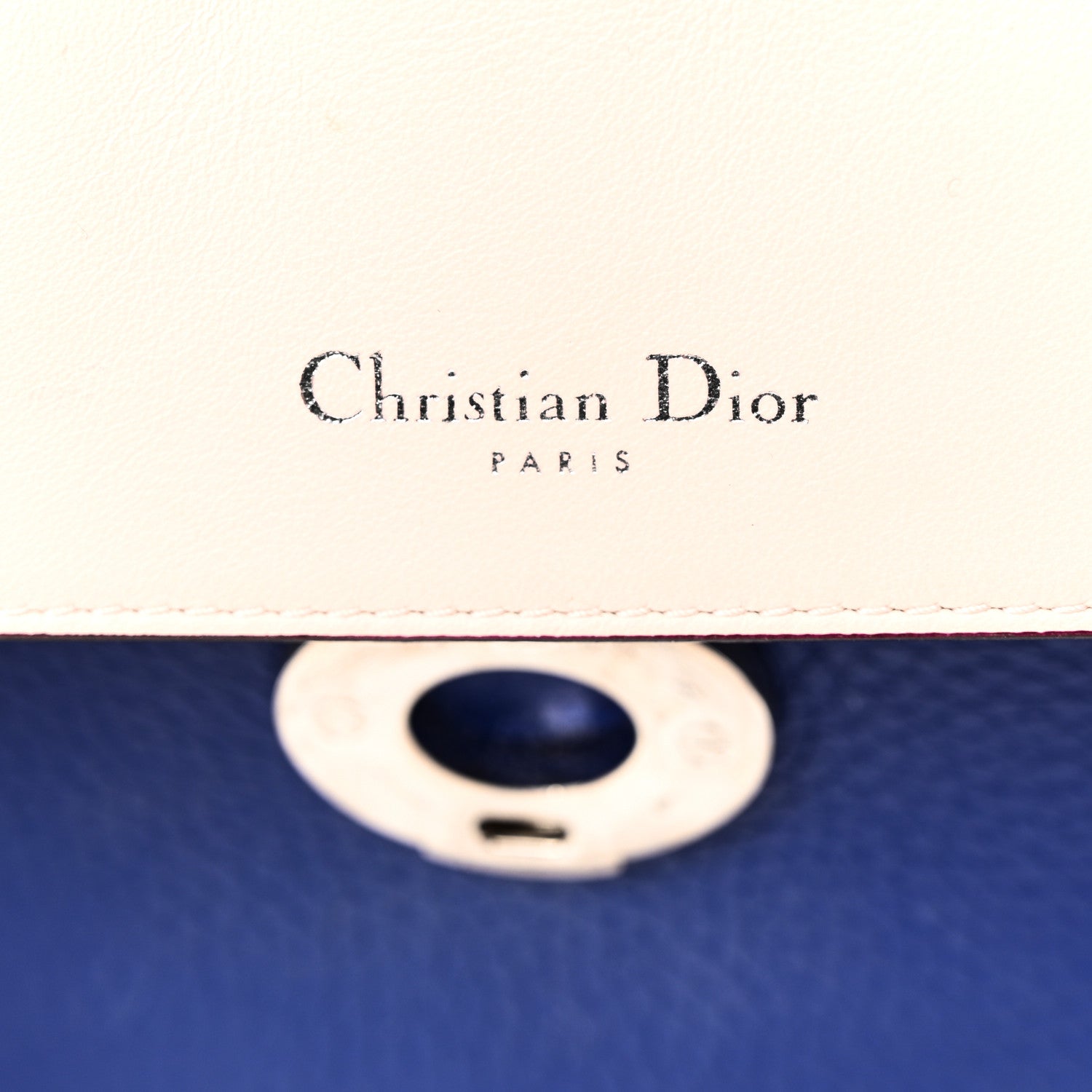 Christian Dior Bullcalf Small Be Dior Flap Mineral Blue 6 of 11