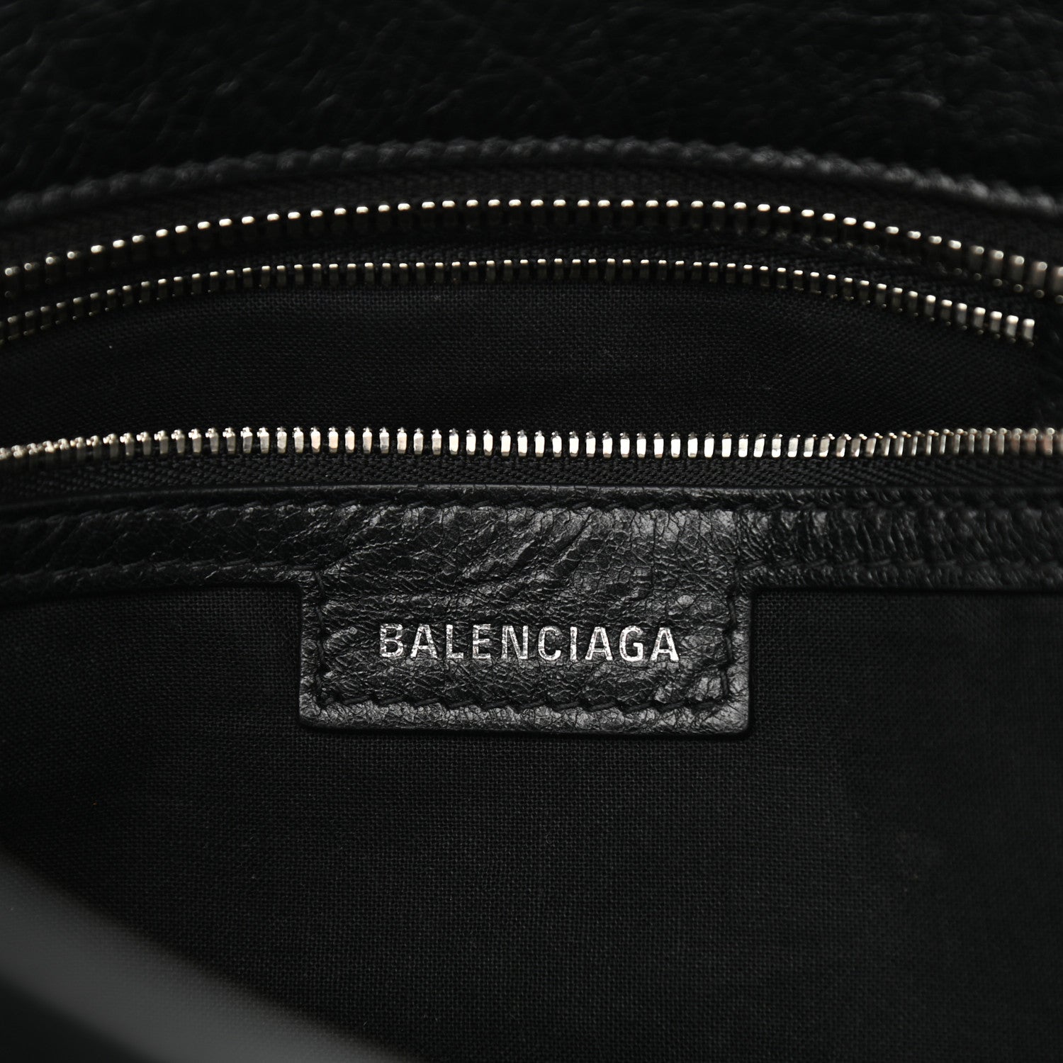 Balenciaga Agneau Arena Neo Cagole City Handbag Black 6 of 9