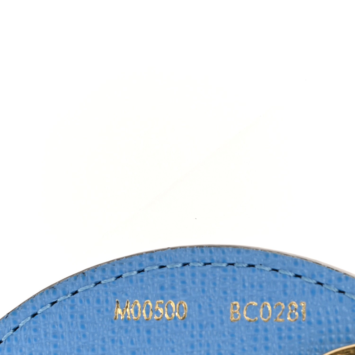 Louis Vuitton Monogram 2021 Christmas Animation China Wall Bag Charm Key Ring Myosotis Blue 4 of 4