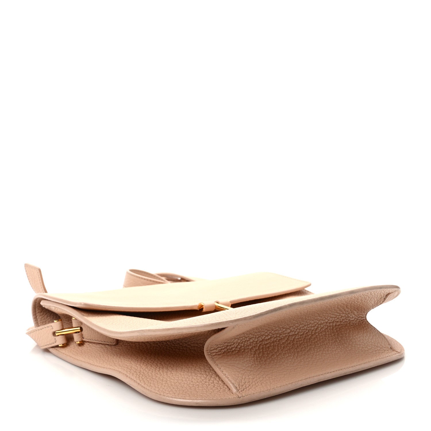 Tom Ford Grained Calfskin T Clasp Tara Crossbody Bag Nude 4 of 8