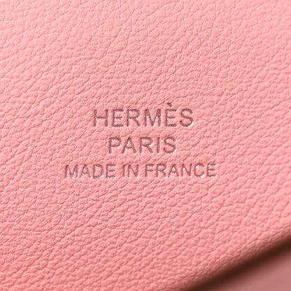 Hermes Swift Kelly Pochette Clutch Rose Sakura 6 of 11