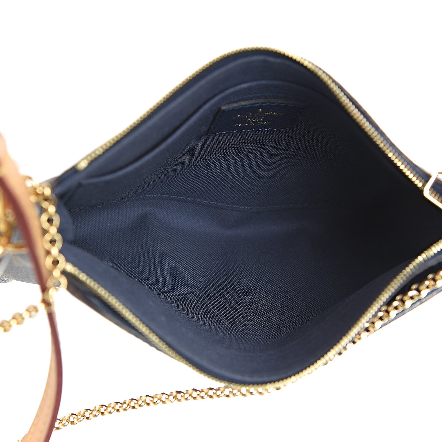 Louis Vuitton Monogram Pallas Clutch Blue Marine 5 of 11