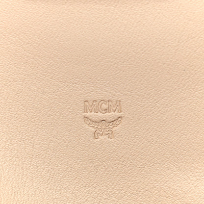 MCM Metallic Visetos Patricia Wallet On Chain Gold 6 of 8