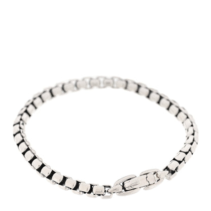 David Yurman Sterling Silver 4mm Box Chain Bracelet 2 of 5