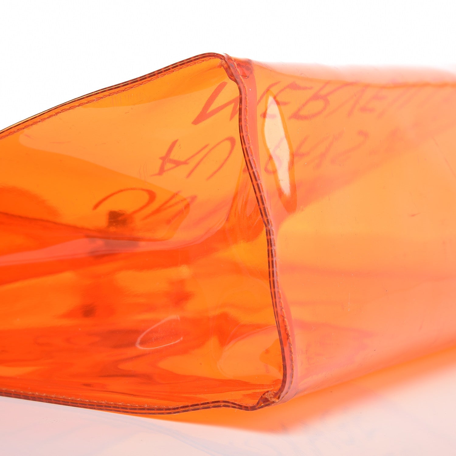 Hermes Vinyl Souvenir De L'Exposition Kelly Orange 7 of 9
