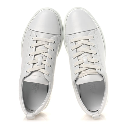 Hermes Calfskin Womens Happy Sneakers 38 White 2 of 12