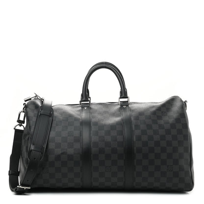 Louis Vuitton Damier Graphite Keepall Bandouliere 45 1 of 9